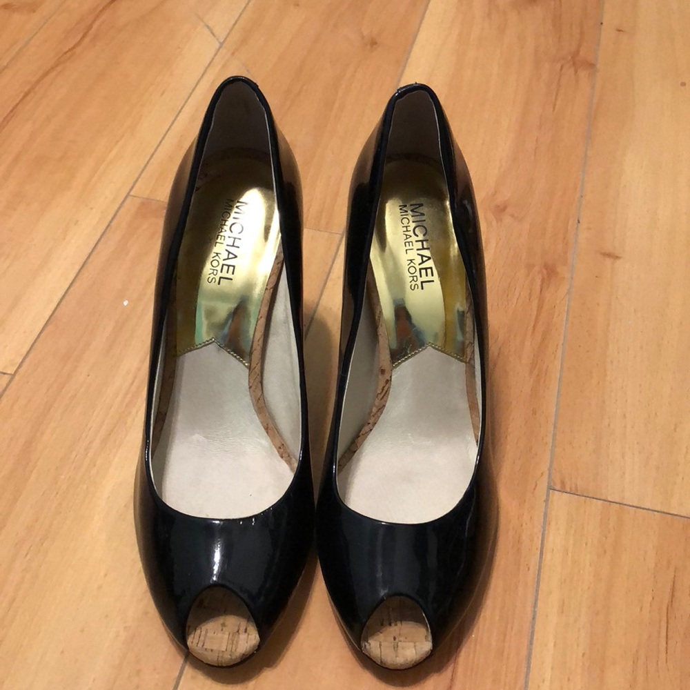 Michael Kors with Cork Heel (Size 9) (Like New)